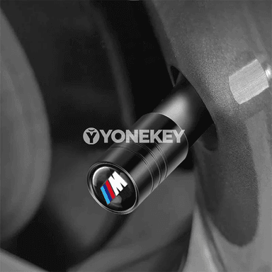 BMW üçin tigir klapan gapaklary, 4 sany sport aksessuary