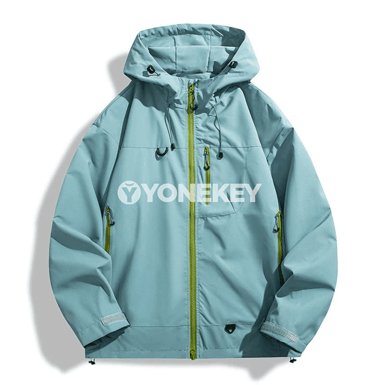 Erkekler we aýallar üçin suw geçirmeýän ýeňil windbreaker penjek