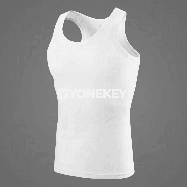 Erkekler üçin sap pagta sport maýkasy, 1/3 bölek, S–XL