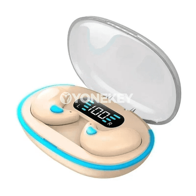 X55 gizlin TWS simsiz nauşnikler, Bluetooth 5.3, suw geçirmeýän