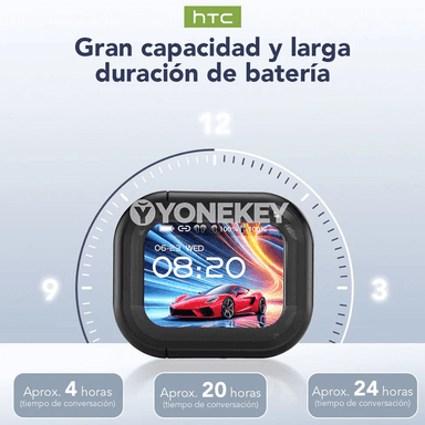 HTC NE20 Bluetooth sport nauşnik, akylly terjimeçi, ses izolýasiýaly