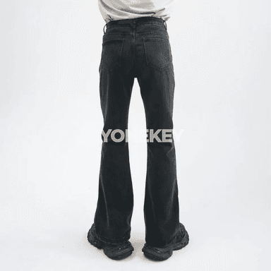2025 täze erkek jinsileri, bootcut kesim, elastik, klassik stil