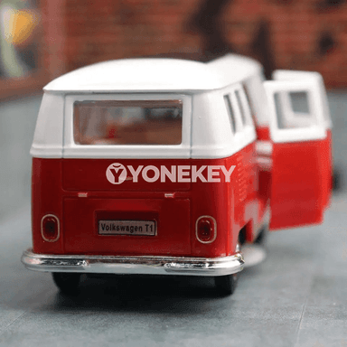 Volkswagen T1 Samba Bus 1:36 metal model awtoulag oýnawaç