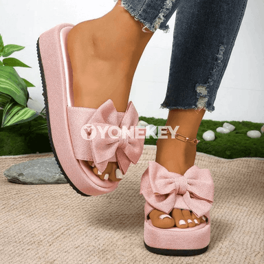 Aýal-gyzlar üçin moda şypbyklary, goýy tabanly, rahat açyk aýakgap