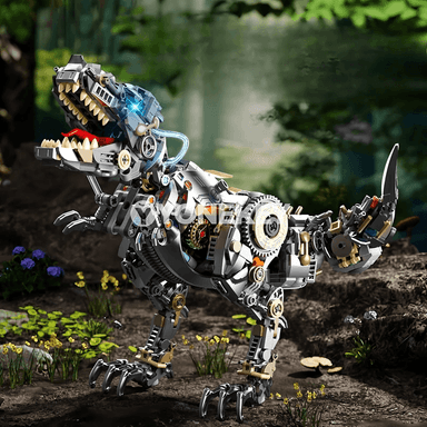 Tyrannosaurus Rex gurluşyk blok toplumы, çagalar üçin DIY gurluşyk oýunjagy