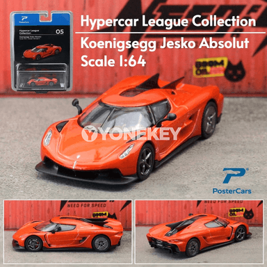 Koenigsegg Jesko Absolut 1:64 metal model maşynjyk