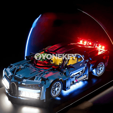 Sport awtoulag gurluşyk toplumy, 3D blok model, çagalar üçin DIY sowgat