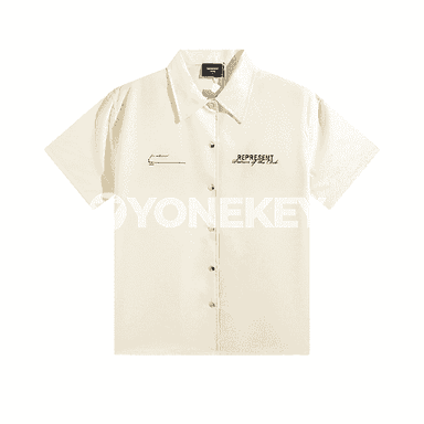 Erkekler üçin niýetlenen owadan gysga ýeňli köýnek.