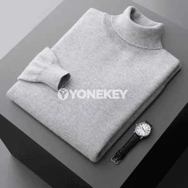 Erkekler üçin ýyly golfly switer, ýumşak trikotaž ýyly gyş modeli