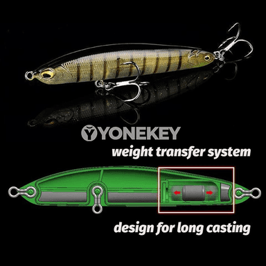 Suwa çökýän Pencil Lure balyk tutuş emeli, 9.5g/13.5g/19g