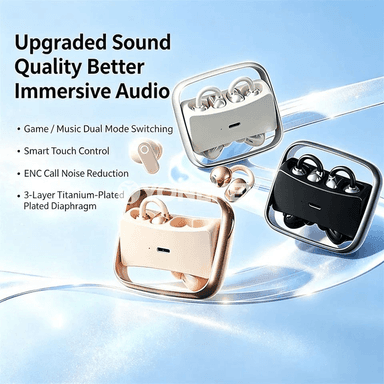 Bluetooth simsiz nauşnikler, mikrofonly, 4 sany, uzyn batareýaly