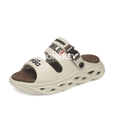 Erkekler üçin rahat EVA sandallar, süýşmeýän ýeňil clogs