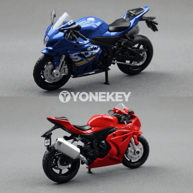 Suzuki GSX-R1000 1:18 metal model motosikl