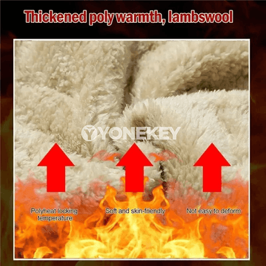 Erkekler üçin ýyly fleece şäher eşigi, 2 paket suw geçirmeýän balak
