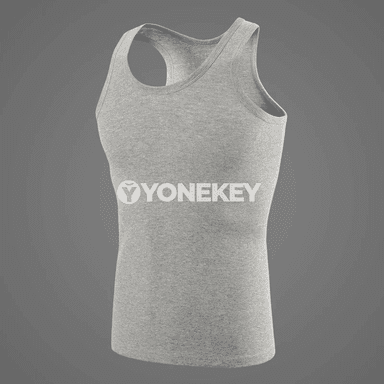 Erkekler üçin sap pagta sport maýkasy, 1/3 bölek, S–XL