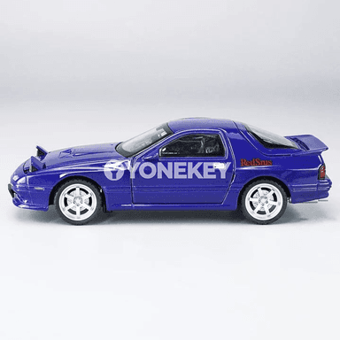 1:32 Mazda RX-7 metal model awtoulag, sesli we ýagtylykly