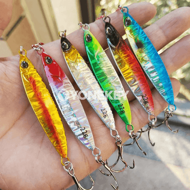 Metal jig lure 10 g / 22 g / 28 g balyk tutmak üçin