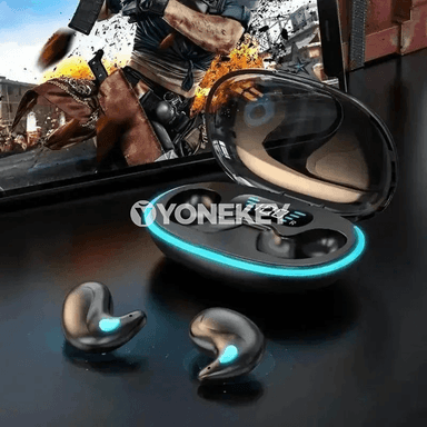 Sleep Earbuds Bluetooth 5.3 simsiz mini gulaklyklar, mikrofonly