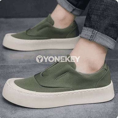 Erkekler üçin rahat slip-on gündelik platforma krasowkalar