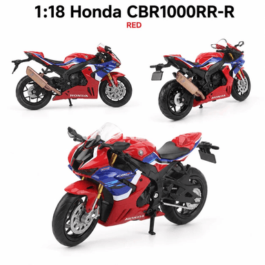 1:18 metal motosikl modeli, kolleksiýa we sowgat üçin