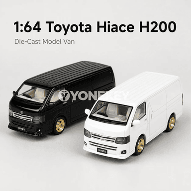 Toyota Hiace H200 metal oýunjak awtoulag, 1:64, kolleksiýa modeli