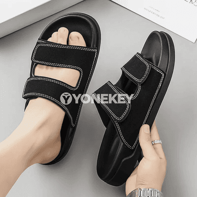 Erkekler üçin tomusky rahat şypbyklar, daşary we öý üçin