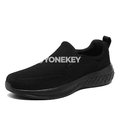 Erkekler üçin ýeňil, dem alýan slip-on gündelik köwüş