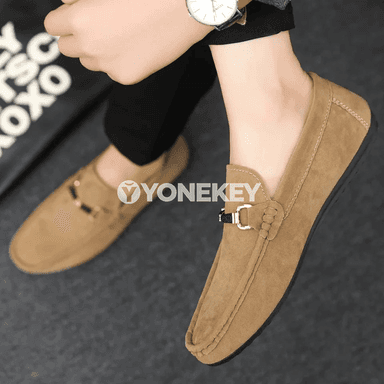 Erkekler üçin ýeňil gündelik kanwa aýakgaplar, slip-on rahat model