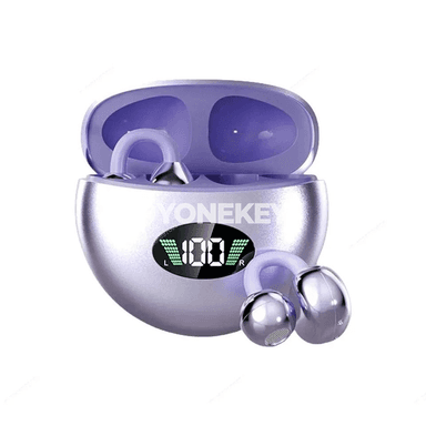 Bluetooth simsiz nauşnik Q71, LED görkeziji, mikrofonly