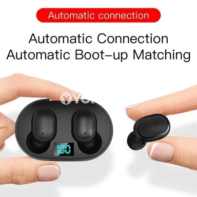 E6S simsiz Bluetooth gulaklyklar, mikrofonly, su geçirmeýän