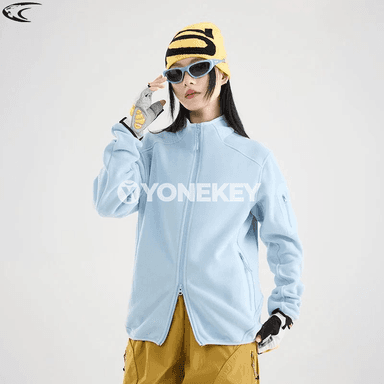 LNGXO gyş fleece kurtkasy, ýel geçirmeýän, ýyly, uniseks