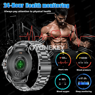 GUHUAVMI GPS sport akylly sagat, 1.75" AMOLED, 1000mAh, 10ATM