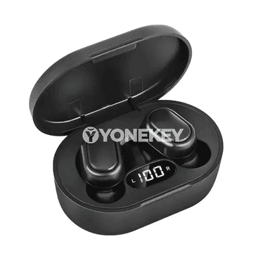 E7S TWS simsiz Bluetooth nauşnikler, sport, suw geçirmeýän, mikrofonly