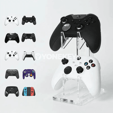 Akril gamepad görkeziji stend — Switch, PS5, Xbox üçin universal