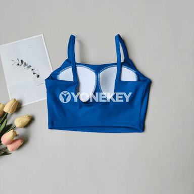 Zenanlar üçin dem alýan sport bra, padly, ýokary amatly