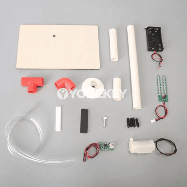 Çagalar üçin awtomatiki suwarmak ulgamynyň DIY ylmy modeli