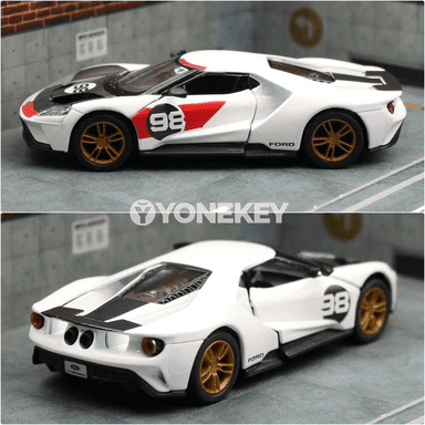 KiNSMART Ford GT 1:38 metal model awtoulag oýunjak