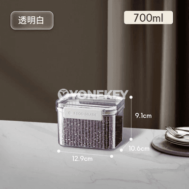 Azyk‑nahar saklaýyş gutusy, hermetik plastmassa gap