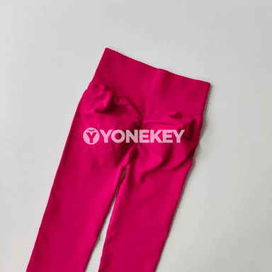 Zenanlar üçin ýokary belli dikinsiz sport leggins – göteriji, rahat