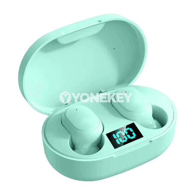 E6S simsiz Bluetooth nauşnikler, mikrofonly TWS headset