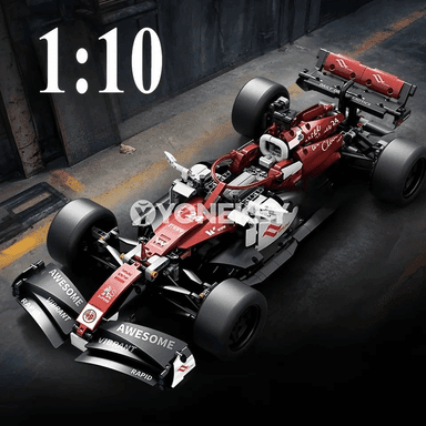 1:10 gurluşyk blokly sport awtoulag modeli, DIY superkar