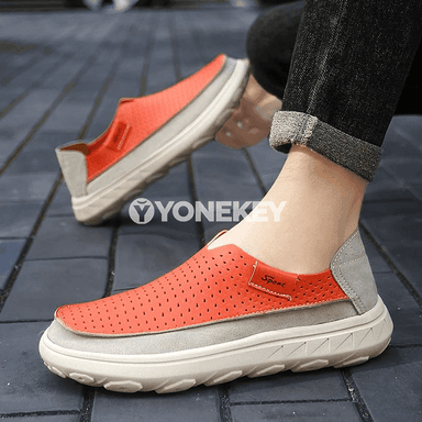 Dem alýan erkekler üçin gündelik loafers köwüşler, ýeňil we rahat