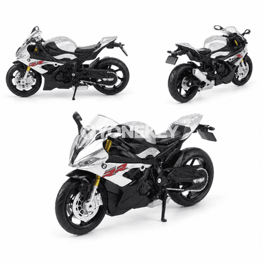 1:18 metal motosikl modeli, kolleksiýa we sowgat üçin