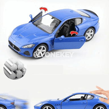 1:36 Maserati GranTurismo MC metal modeli, yza çekilýän oýunjak awtoulag