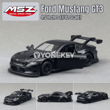 Ford Mustang GT3 1:42 metal model awtoulag oýnawajy