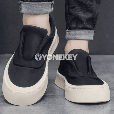 Erkekler üçin rahat slip-on gündelik platforma krasowkalar
