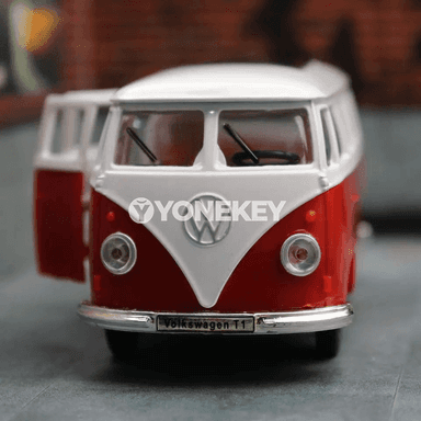 Volkswagen T1 Samba Bus 1:36 metal model awtoulag oýnawaç