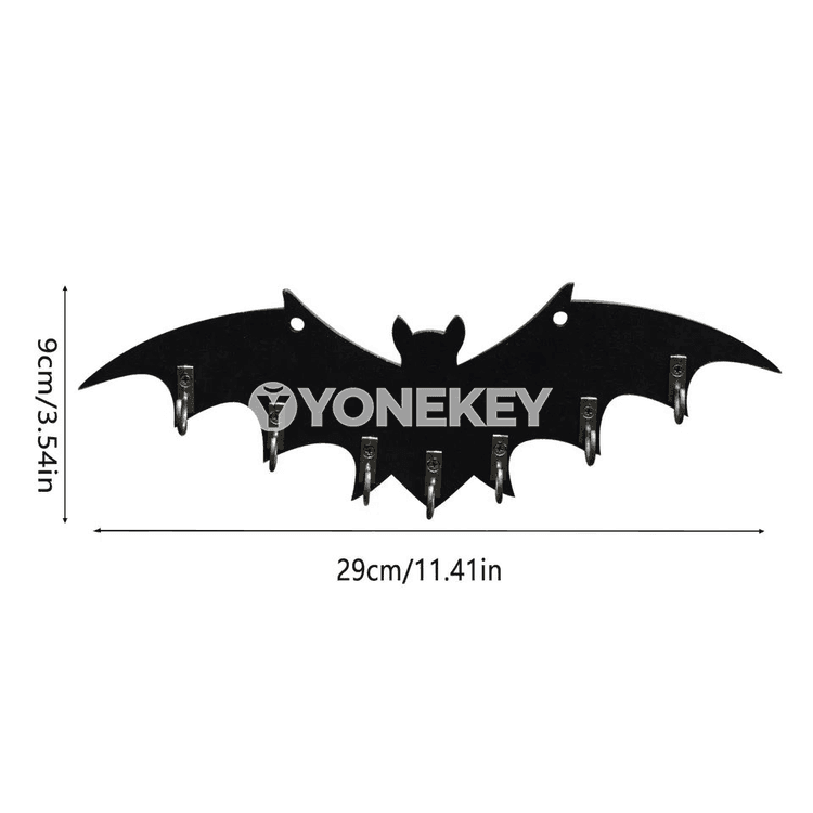 Bat şekilli diwar asgyjy, Halloween bezegi we köpfunksional tertipleýji
