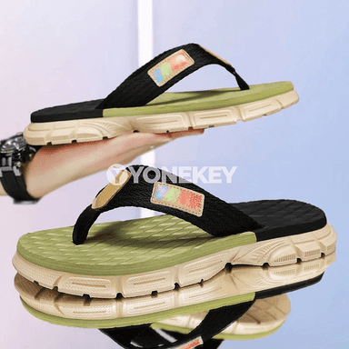 Erkekler üçin ýaz şlýopalar, ýeňil flip-flop sandaallar