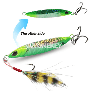 Metal jig lure 10 g / 22 g / 28 g balyk tutmak üçin